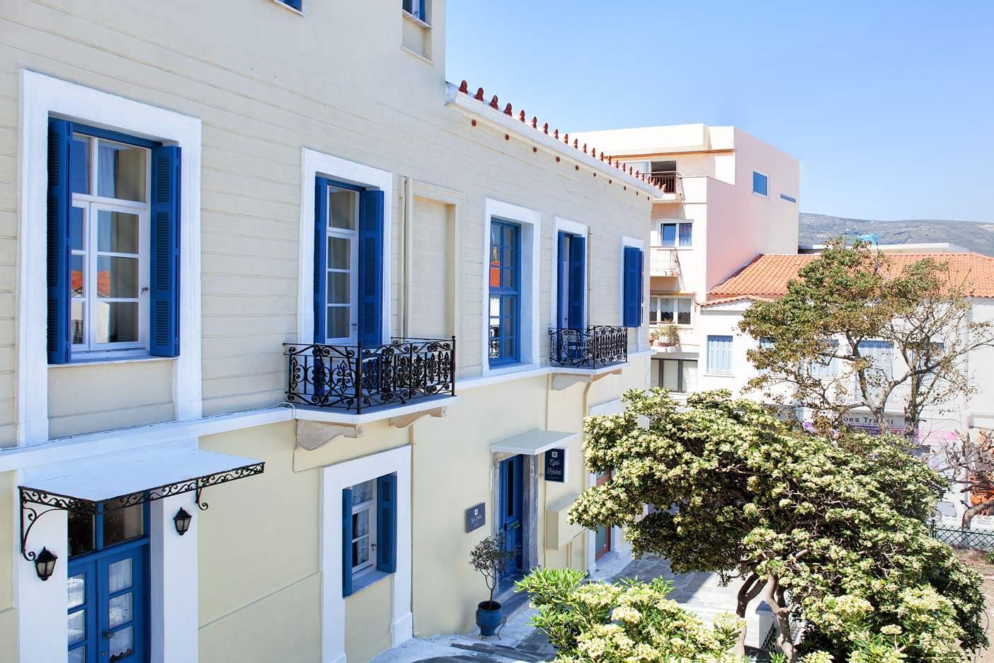 Egli Hotel Ándros Esterno foto