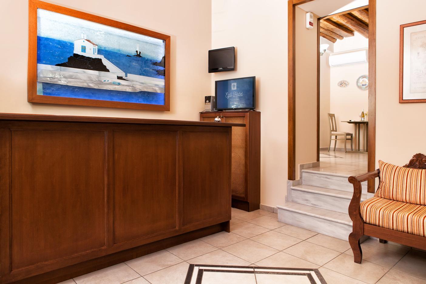 Egli Hotel Ándros Esterno foto